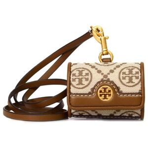 Tory Burch T Monogram Jacquard Airpods Case